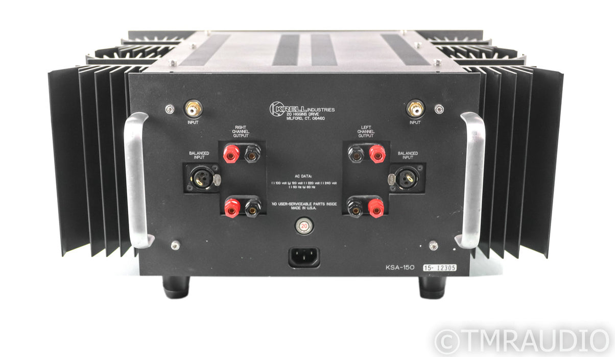 Krell KSA-150 Stereo Power Amplifier; KSA150; Black