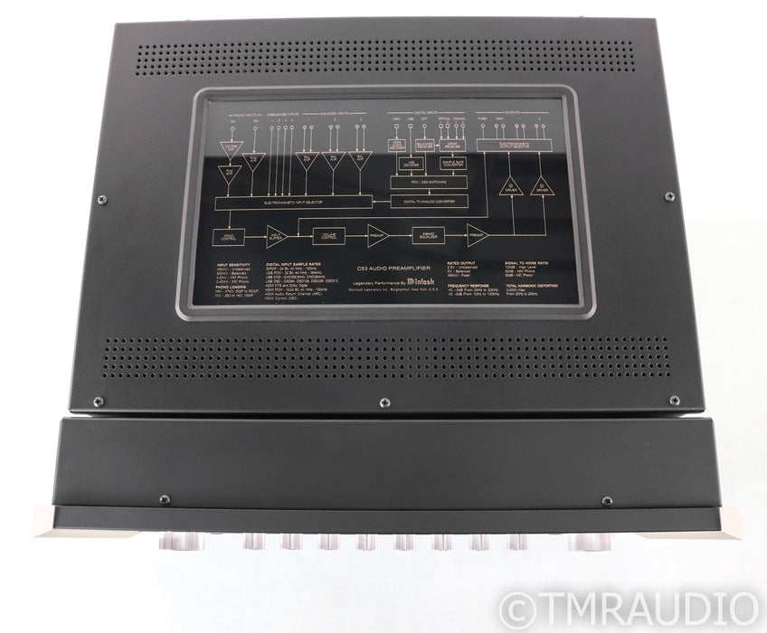 McIntosh C53 Stereo Preamplifier; C-53; MM / MC Phono; DAC; Remote