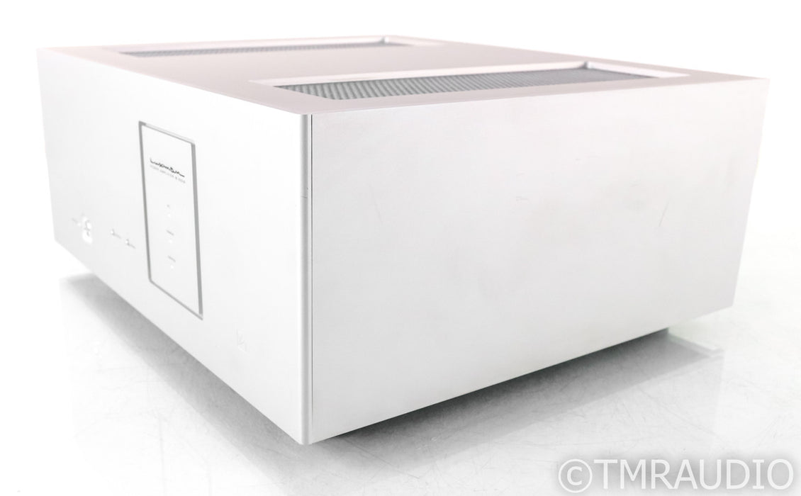 Luxman M-600A Stereo Power Amplifier; M600A; Silver