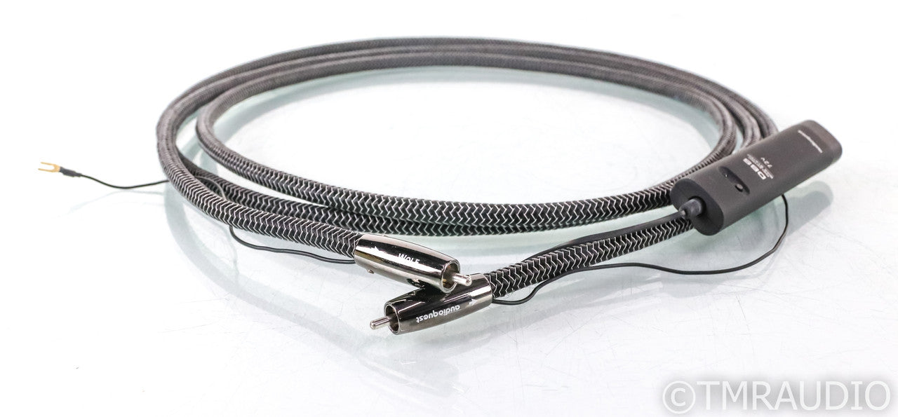 AudioQuest Wolf RCA Subwoofer Cable; Single 2m Interconnect; 72v DBS