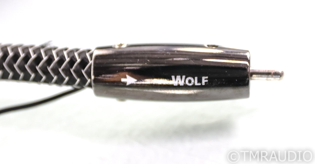 AudioQuest Wolf RCA Subwoofer Cable; Single 2m Interconnect; 72v DBS