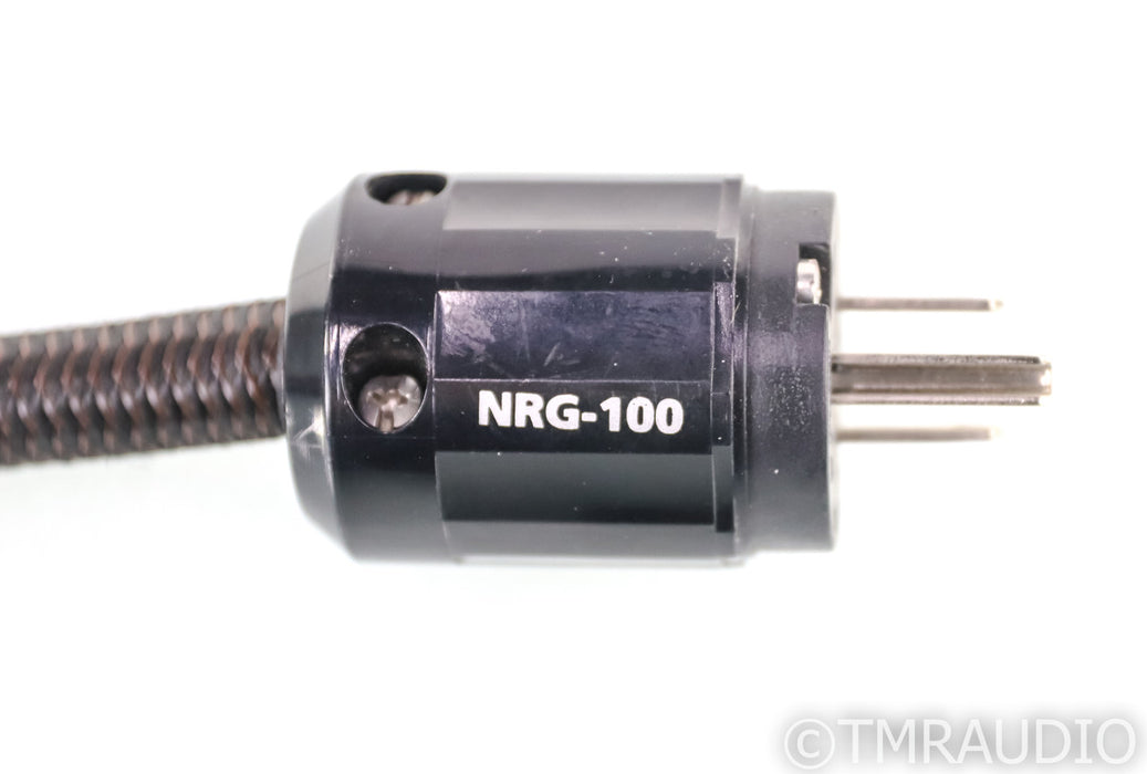 AudioQuest NRG 100 Power Cable; 6ft AC Cord; NRG-100; 72v DBS; C19