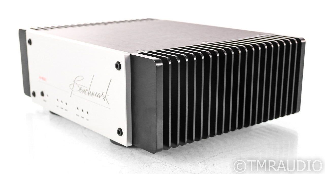 Benchmark AHB2 Stereo Power Amplifier; AHB-2; Balanced; Silver