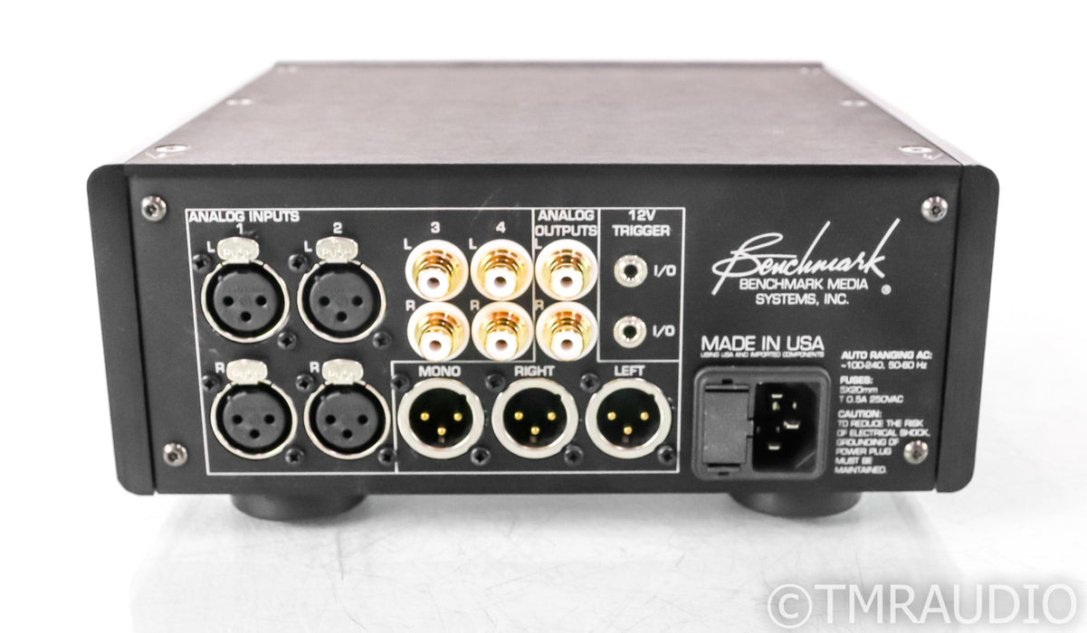Benchmark HPA4 Headphone Amplifier; HPA-4; Silver