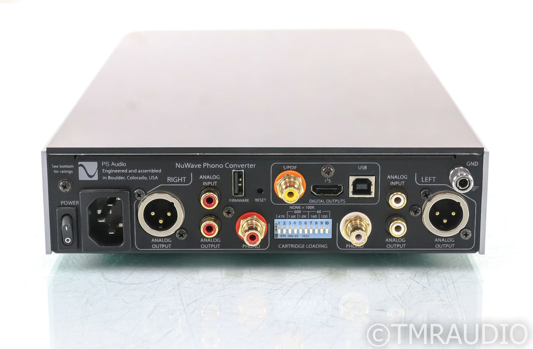 PS Audio NuWave MM / MC Phono Converter/Preamplifier; USB; A/D Converter; Remote