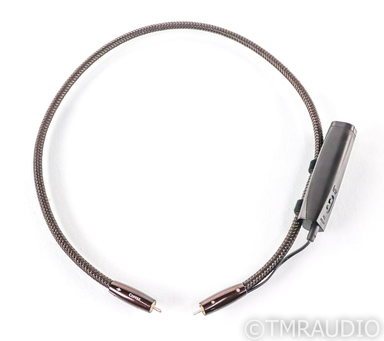 AudioQuest Coffee RCA Digital Coaxial Cable; Single .75m Digital Cable; 72V DBS