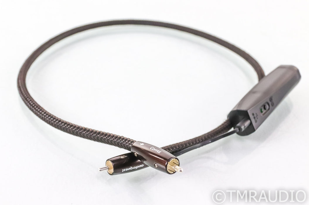 AudioQuest Coffee RCA Digital Coaxial Cable; Single .75m Digital Cable; 72V DBS
