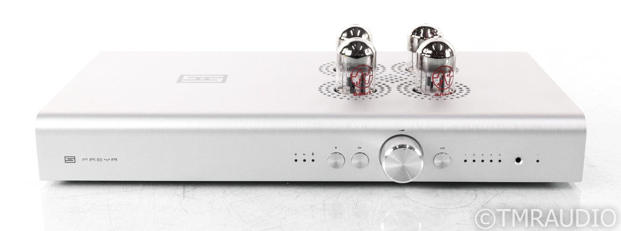 Schiit Audio Freya+ Stereo Tube Preamplifier; Remote; Silver