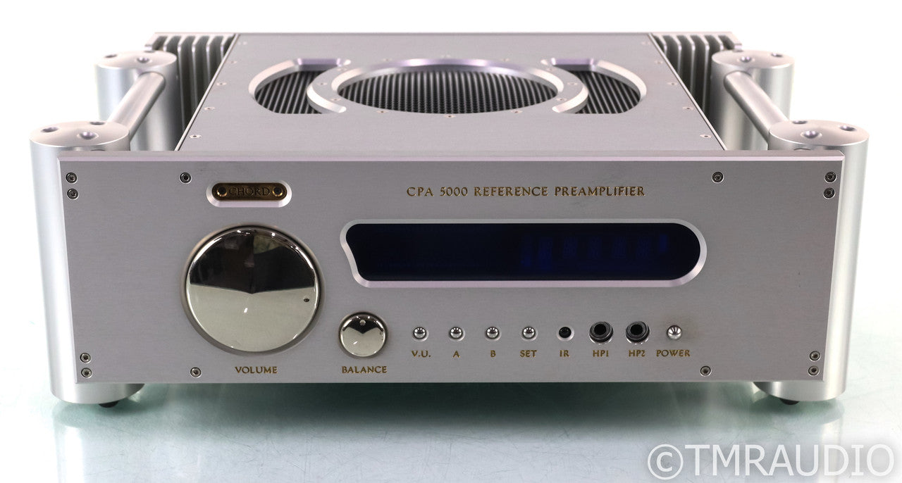 Chord Electronics CPA 5000 Stereo Preamplifier; CPA5000; Remote; Silver