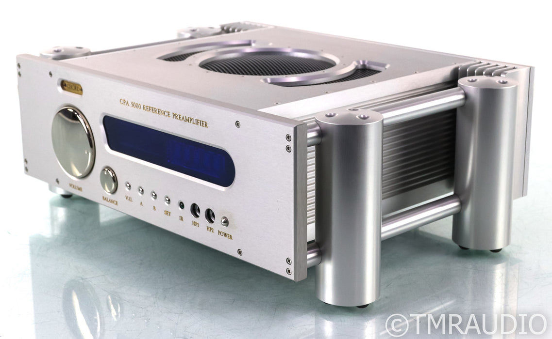 Chord Electronics CPA 5000 Stereo Preamplifier; CPA5000; Remote; Silver