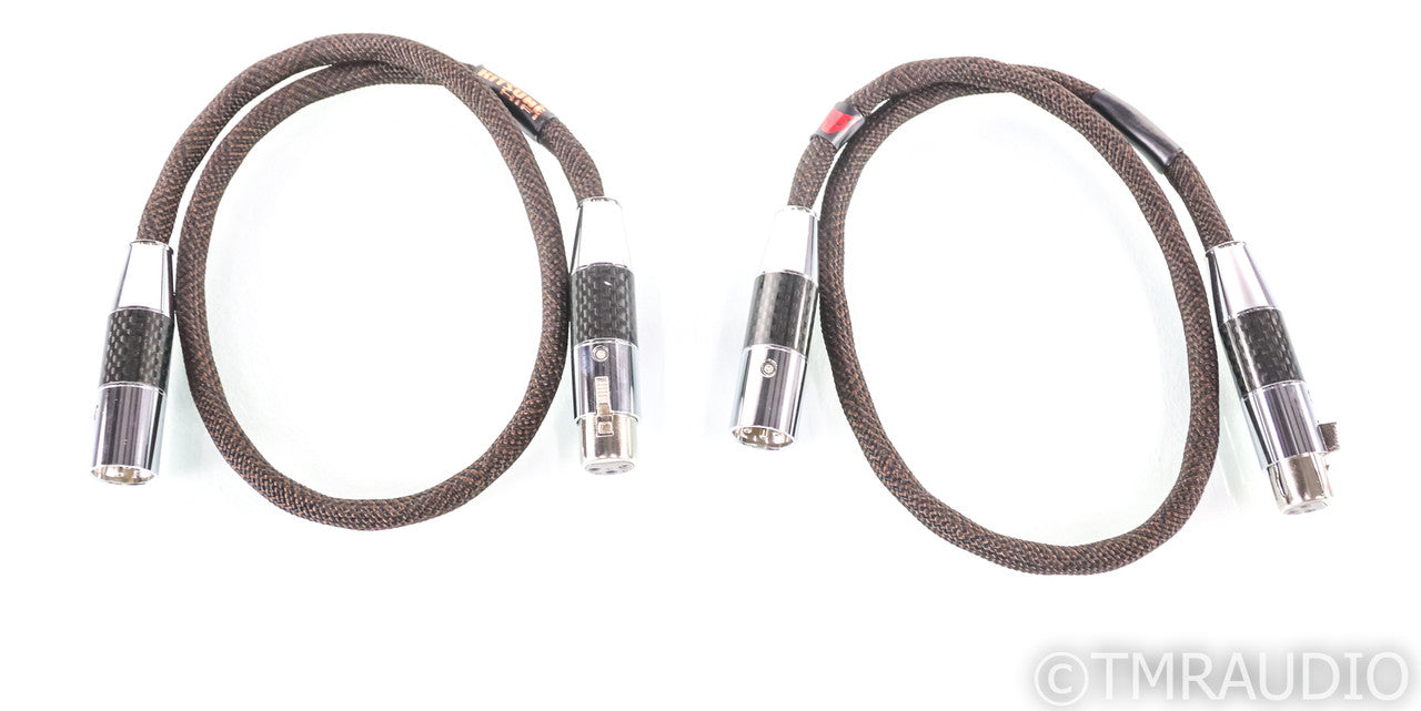 Kitsune Hifi XLR Cables; .75m Pair Balanced Interconnects