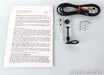 Morch DP-6 9" Vintage Tonearm; Chrome Version; Red Armtube; Mrch DP6