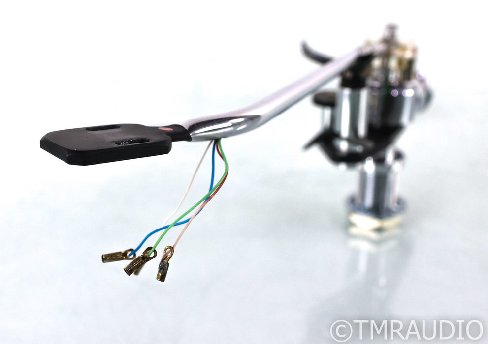 Morch DP-6 9" Vintage Tonearm; Chrome Version; Red Armtube; Mrch DP6