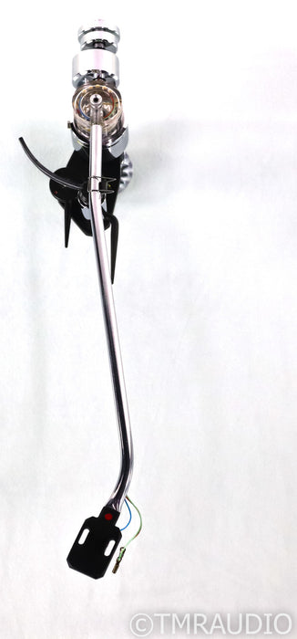 Morch DP-6 9" Vintage Tonearm; Chrome Version; Red Armtube; Mrch DP6