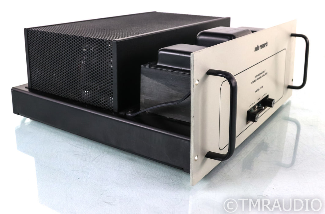 Audio Research D-115 MKII Vintage Stereo Tube Power Amplifier; D115; Silver