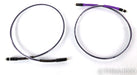 Analysis Plus Solo Crystal Oval RCA Cables; 1m Pair Interconnects