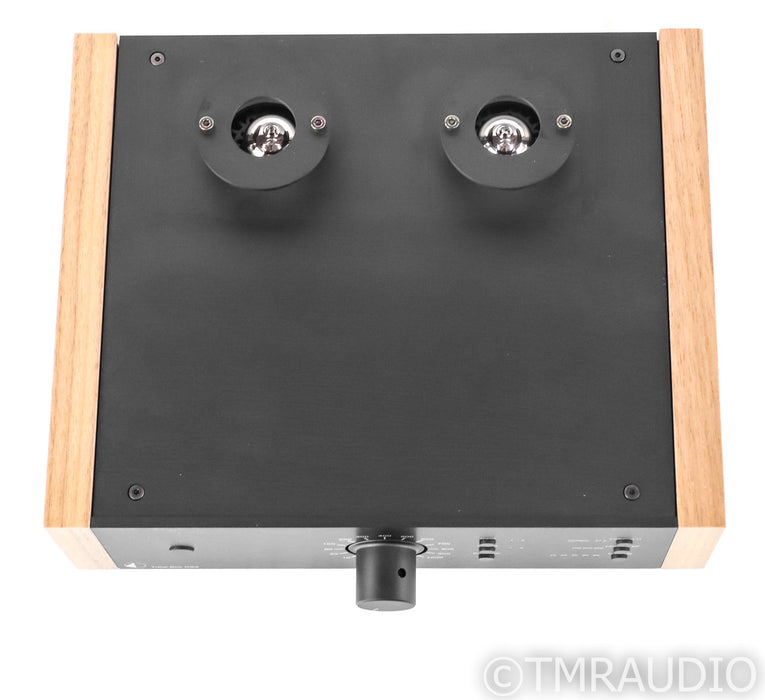 Pro-Ject Tube Box DS2 MM / MC Phono Preamplifier; DS-2; Black / Walnut