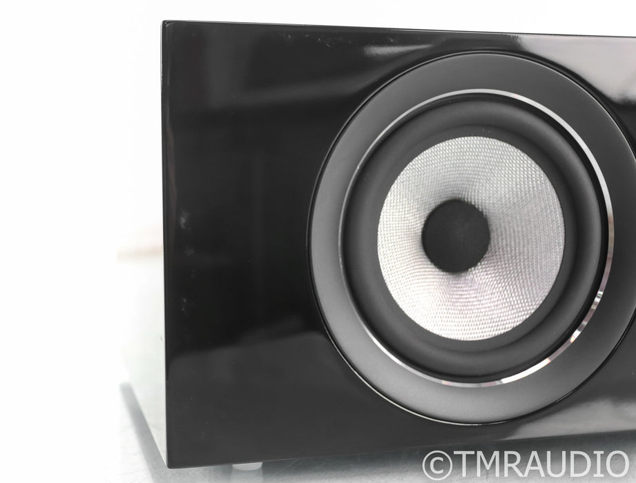 B&W HTM72 S2 Center Channel Speaker; Gloss Black; HTM-72