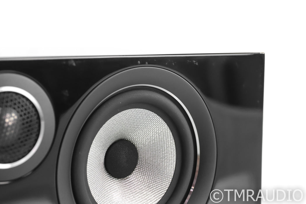 B&W HTM72 S2 Center Channel Speaker; Gloss Black; HTM-72