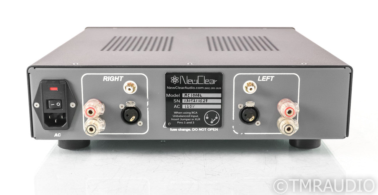 NewClear Audio NC1000L Stereo Power Amplifier; NC-1000L; Black; NC-1000L; Black