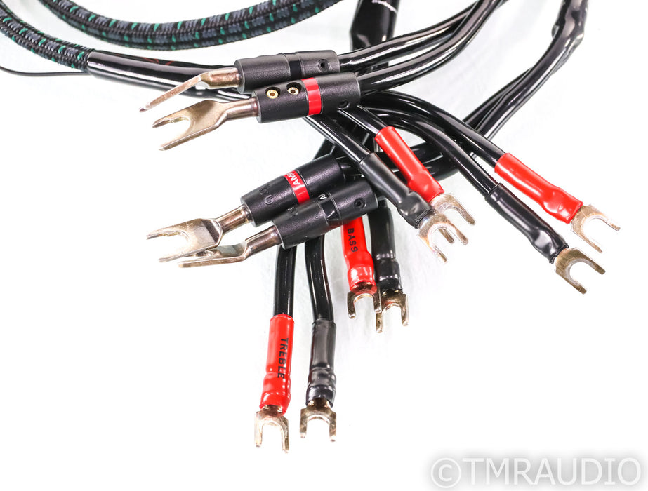 AudioQuest Rocket 88 Bi-Wire Speaker Cables; 8ft Pair; 72v DBS