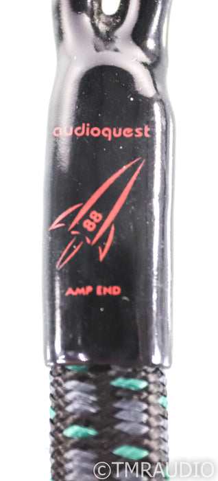 AudioQuest Rocket 88 Bi-Wire Speaker Cables; 8ft Pair; 72v DBS