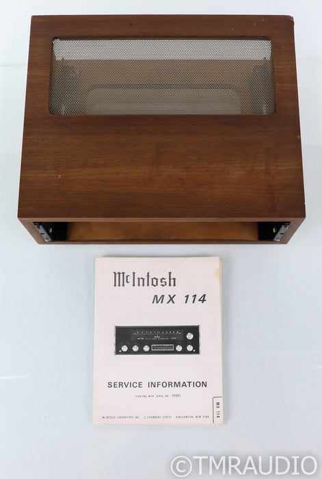 McIntosh MX 114 Vintage Stereo Preamplifier