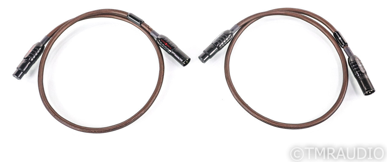 Wireworld Eclipse 7 XLR Cables; 1m Pair Balanced Interconnects (1/0)