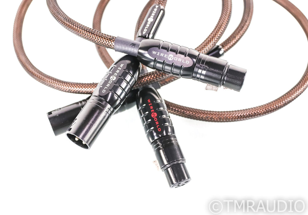 Wireworld Eclipse 7 XLR Cables; 1m Pair Balanced Interconnects (1/0)