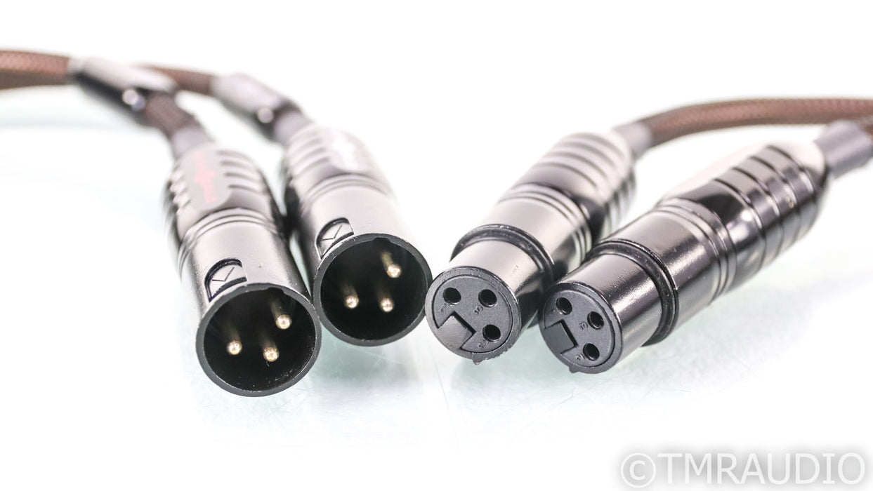 Wireworld Eclipse 7 XLR Cables; 1m Pair Balanced Interconnects (1/0)