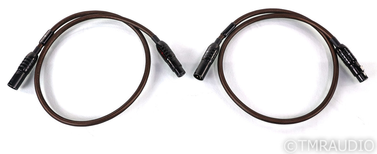 Wireworld Eclipse 7 XLR Cables; 1m Pair Balanced Interconnects