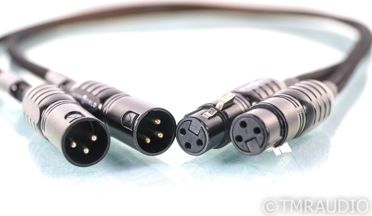 Wireworld Eclipse 7 XLR Cables; 1m Pair Balanced Interconnects