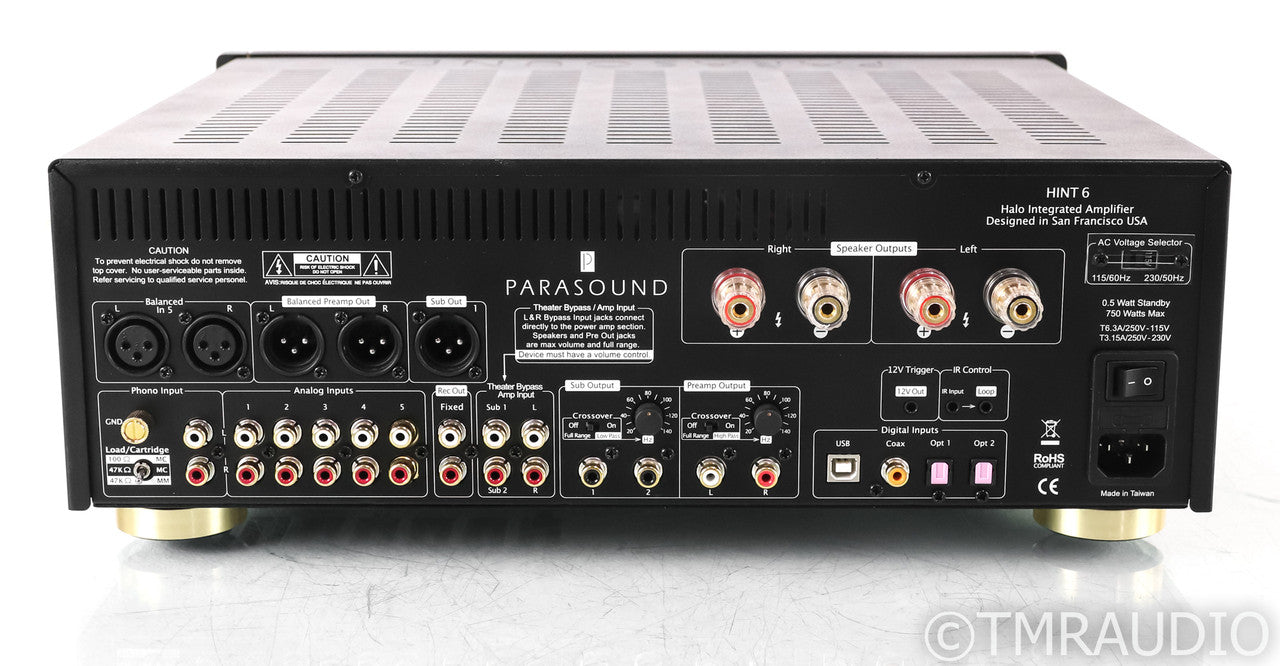 Parasound Halo HINT 6 2.1 Channel Integrated Amplifier