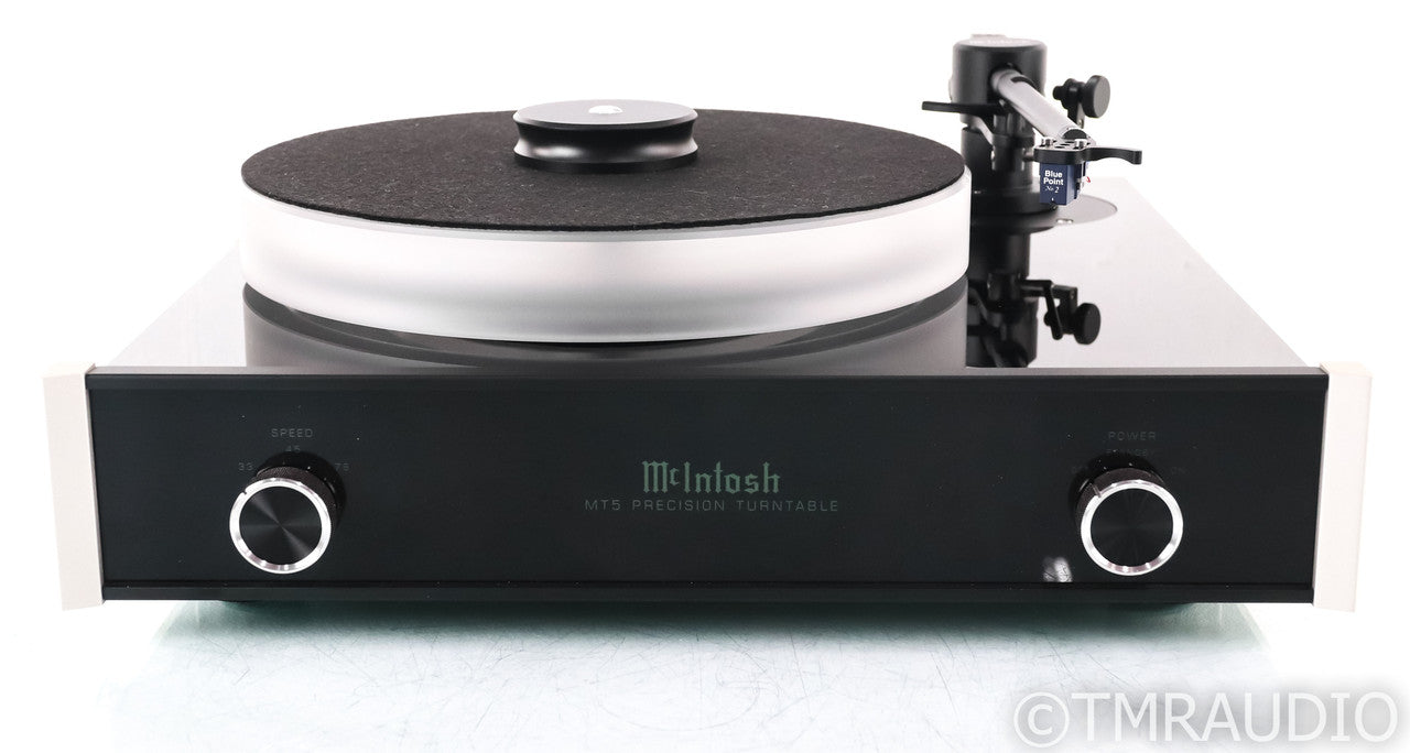 McIntosh MT5 Belt Drive Turntable; MT-5; Sumiko Blue Point No.2 MC Cartridge