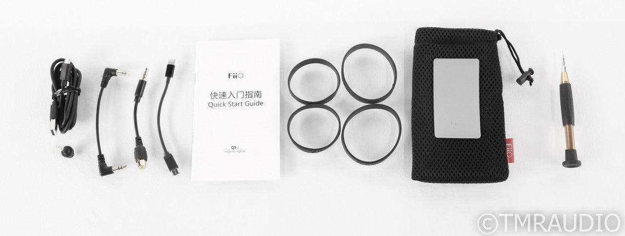 FiiO Q5s Portable Headphone Amplifier / DAC; Q-5s; Bluetooth; Q-5s; Bluetooth