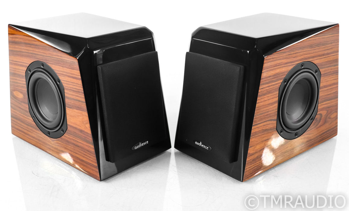 Audience ClairAudient 1+1 V3 Bookshelf Speakers; Black and Rosewood Pair