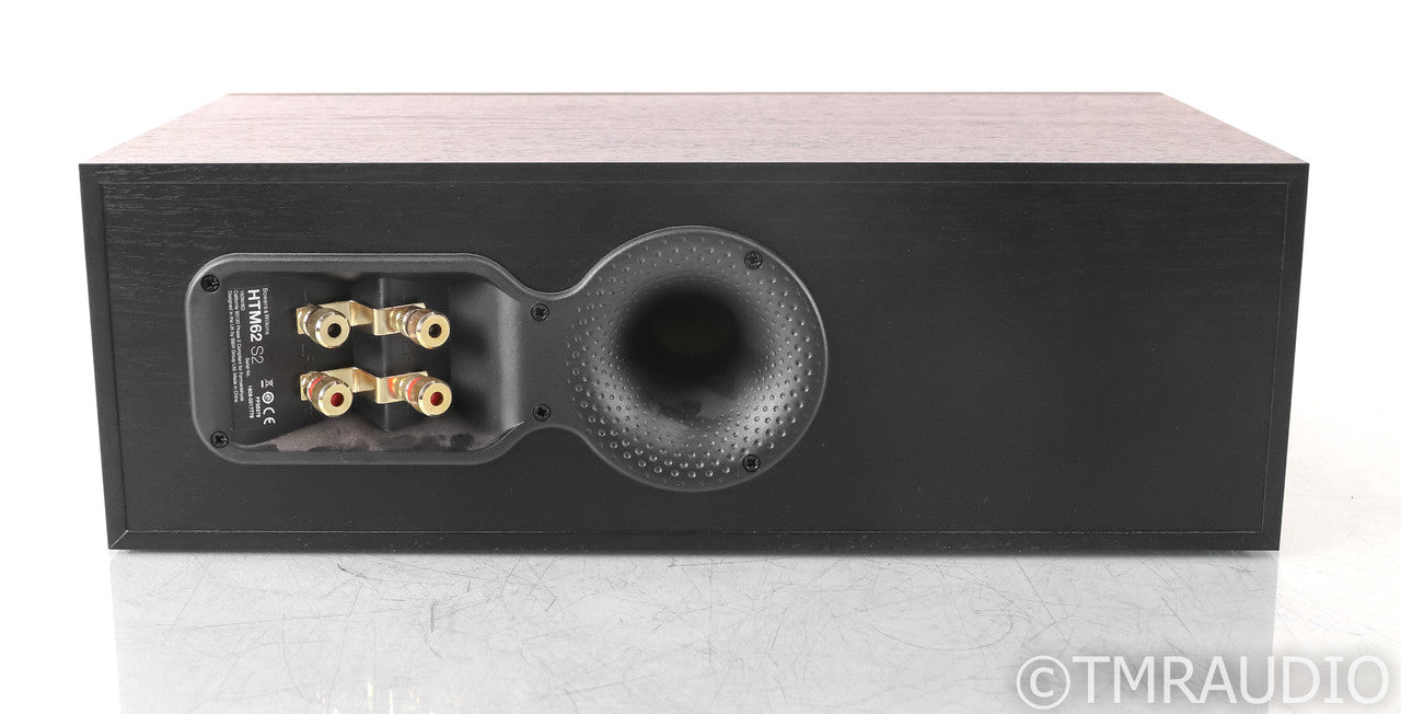 B&W HTM62 S2 Center Channel Speaker; Black Ash; HTM-62