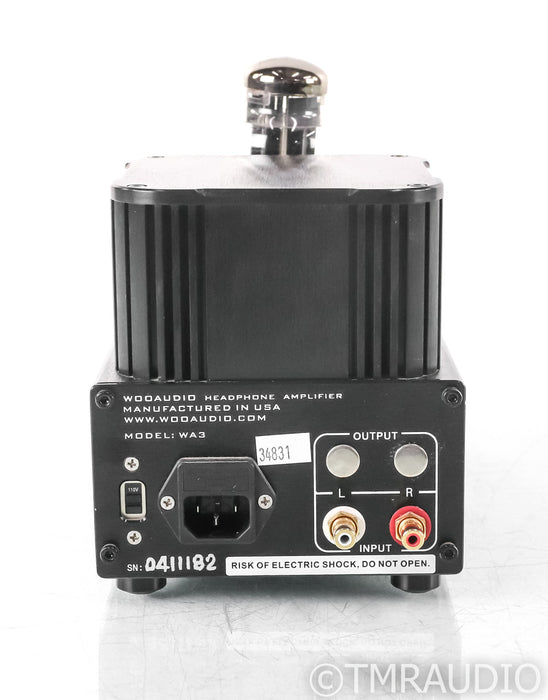 Woo Audio WA3 Tube Headphone Amplifier; WA-3; Black