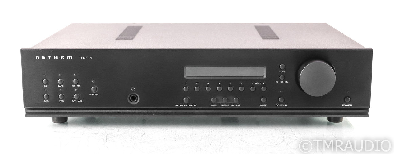 Anthem TLP 1 Stereo Preamplifier / Tuner; TLP1; Black