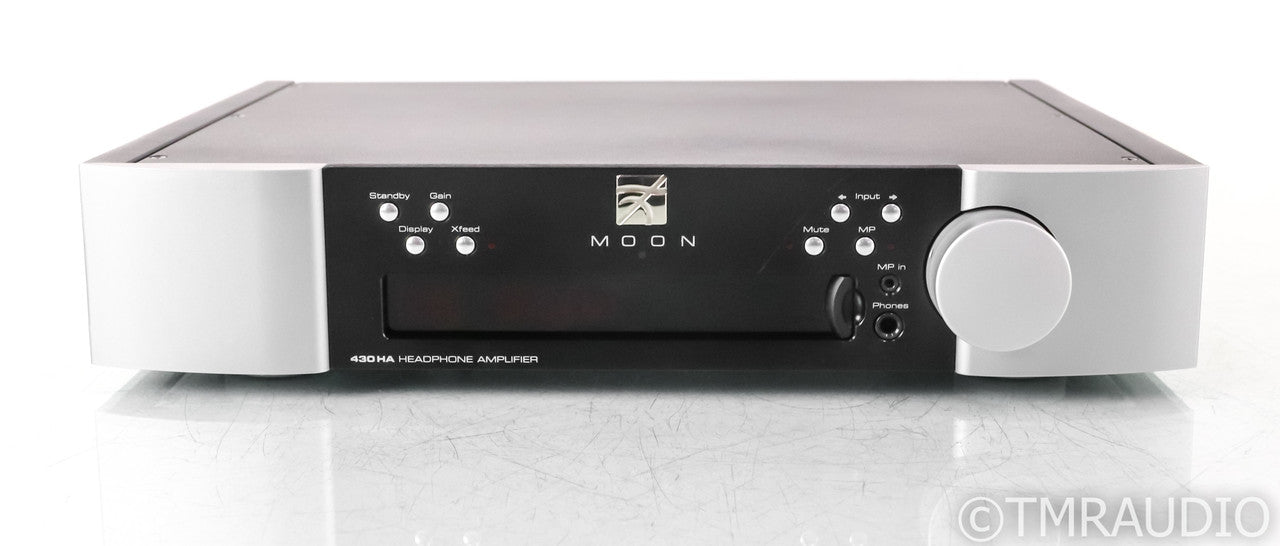 Simaudio Moon NEO 430HA Headphone Amplifier; 430-HA; Silver and Black; Remote