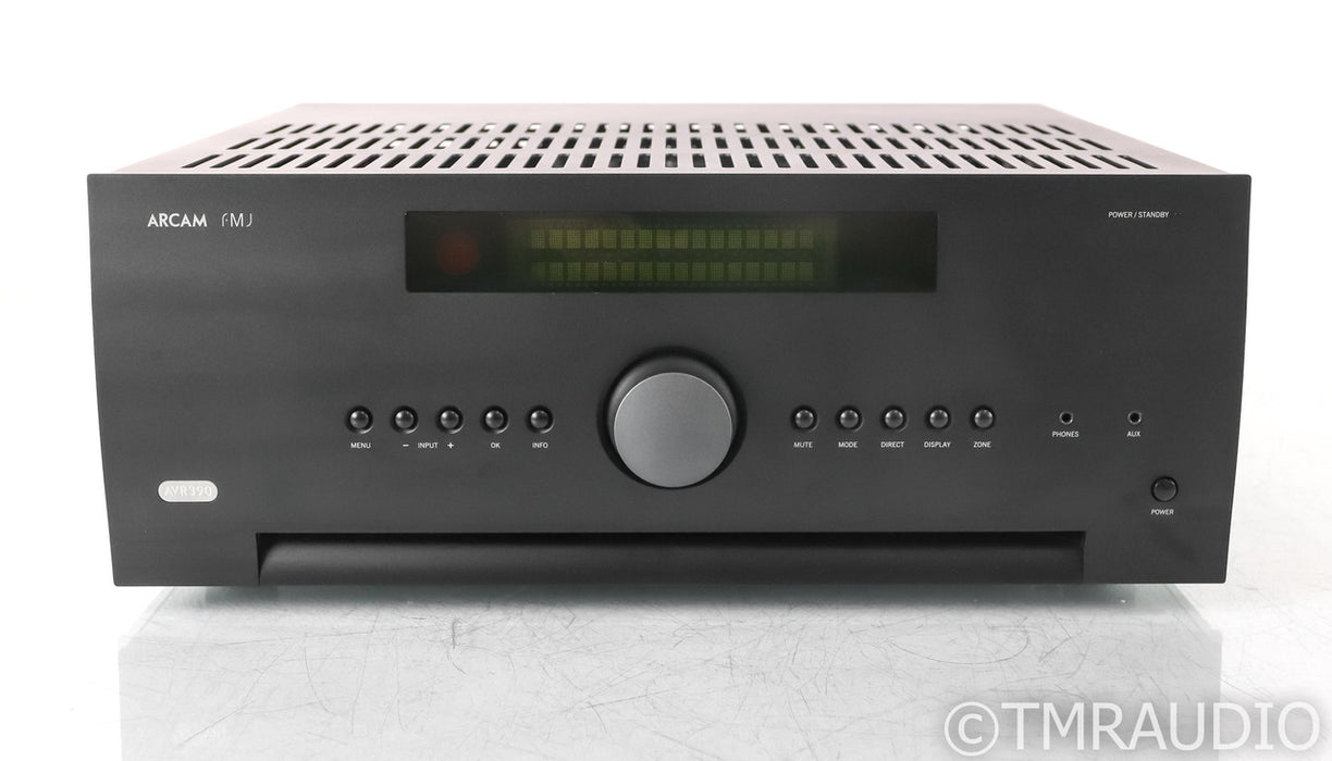 Arcam FMJ AVR390 7.2 Channel Home Theater Receiver; AVR-390; Dirac; Black
