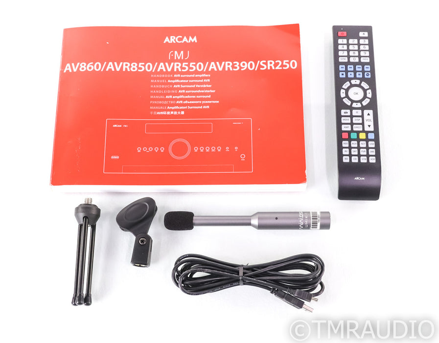 Arcam FMJ AVR390 7.2 Channel Home Theater Receiver; AVR-390; Dirac; Black