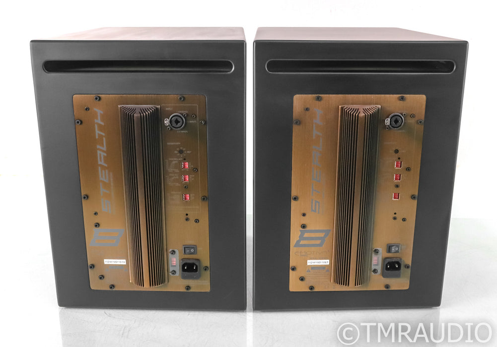 Emotiva Pro Airmotiv Stealth 8 Powered Bookshelf Speakers