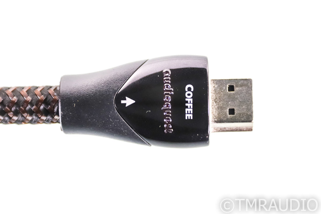 AudioQuest Coffee HDMI Cable; 1m Digital Interconnect; 72v DBS