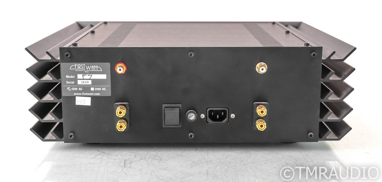 First Watt F7 Stereo Power Amplifier; F-7