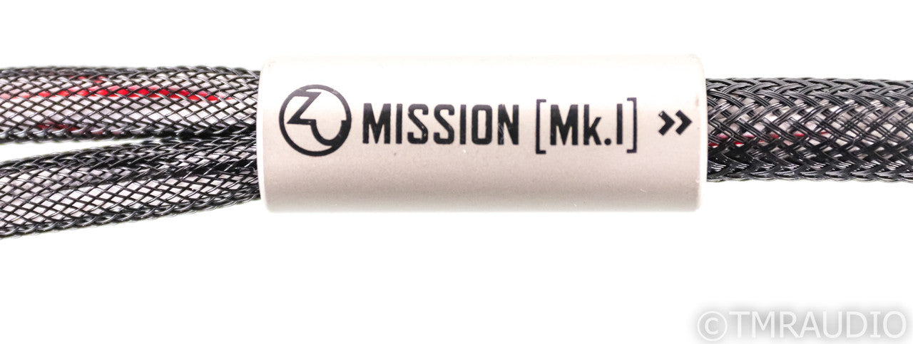 Zu Audio Mission Mk 1 Speaker Cables; 3m Pair