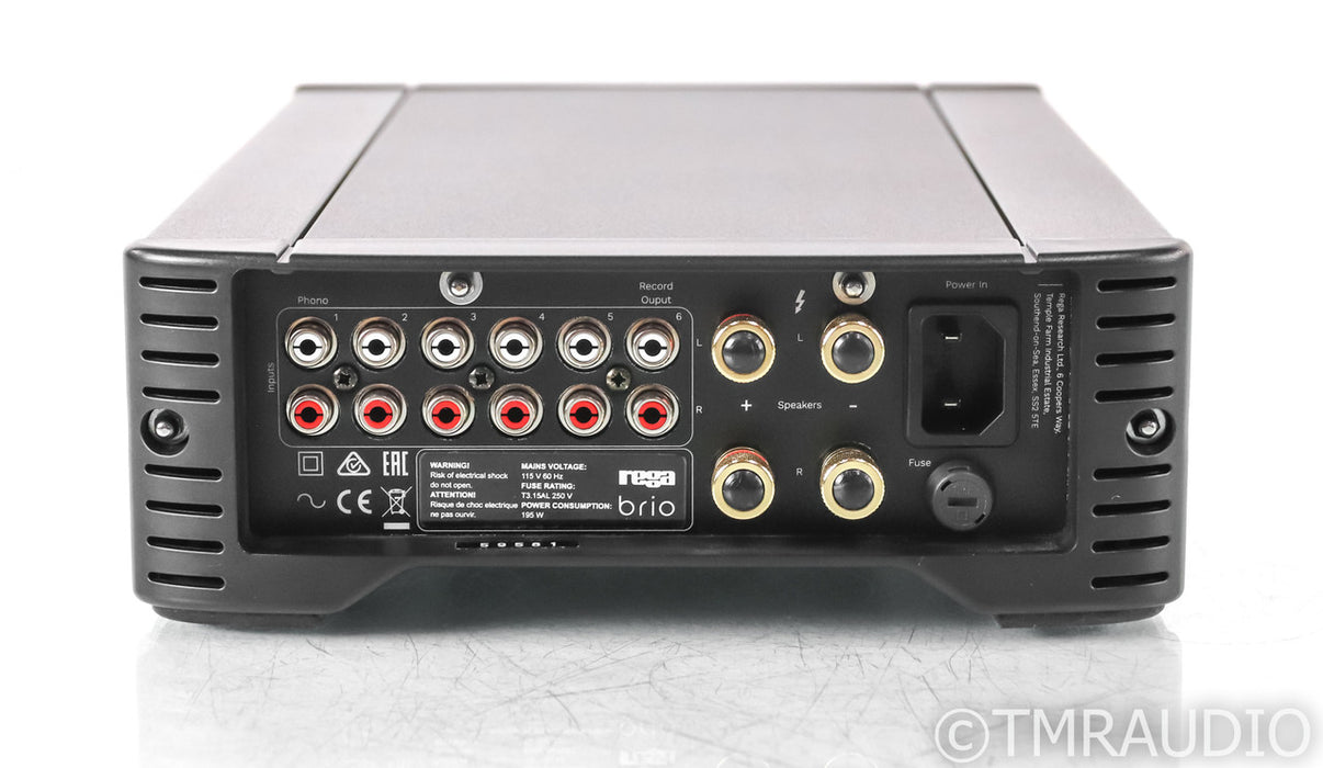 Rega Brio Stereo Integrated Amplifier; Current Model (Open Box w/ Warranty)
