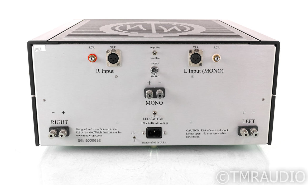 ModWright Instruments KWA 150 Signature Edition Stereo Power Amplifier; Black