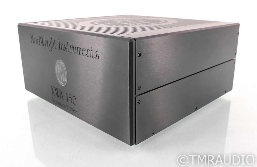 ModWright Instruments KWA 150 Signature Edition Stereo Power Amplifier; Black
