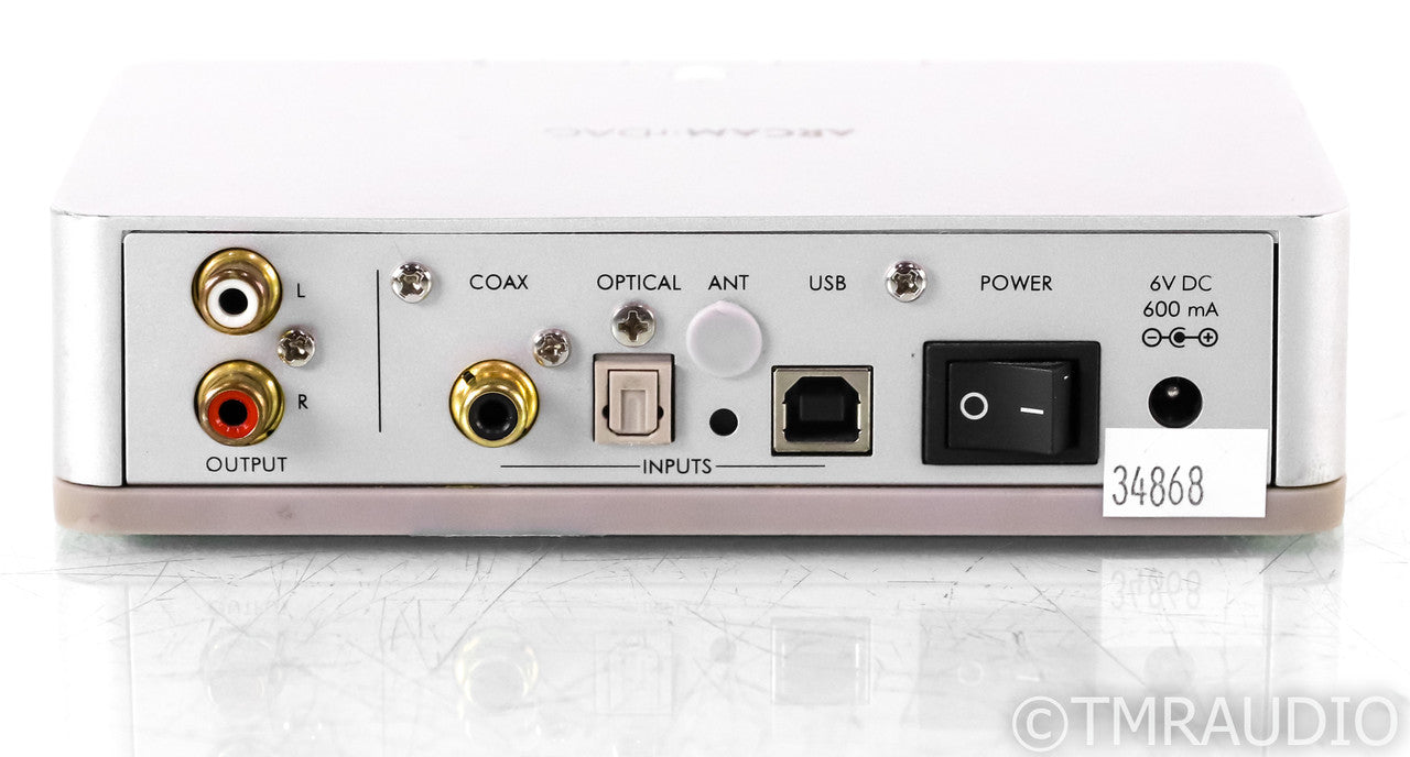 Arcam rDAC D/A Converter; DAC; USB; Silver